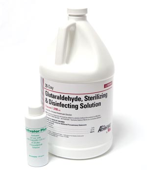 Solution Glutaraldehyde 28 Day High Level Disinfectant/Sterilant Disinfectant Liquid Gallon ProAdvantage (Cidex) (1/EA 4/CS) by Pro Advantage  ID N099002